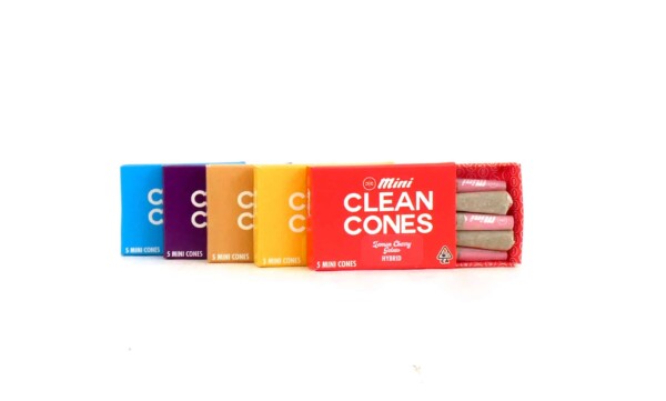 Prerolls Mini Clean Cones 5 Pack 3