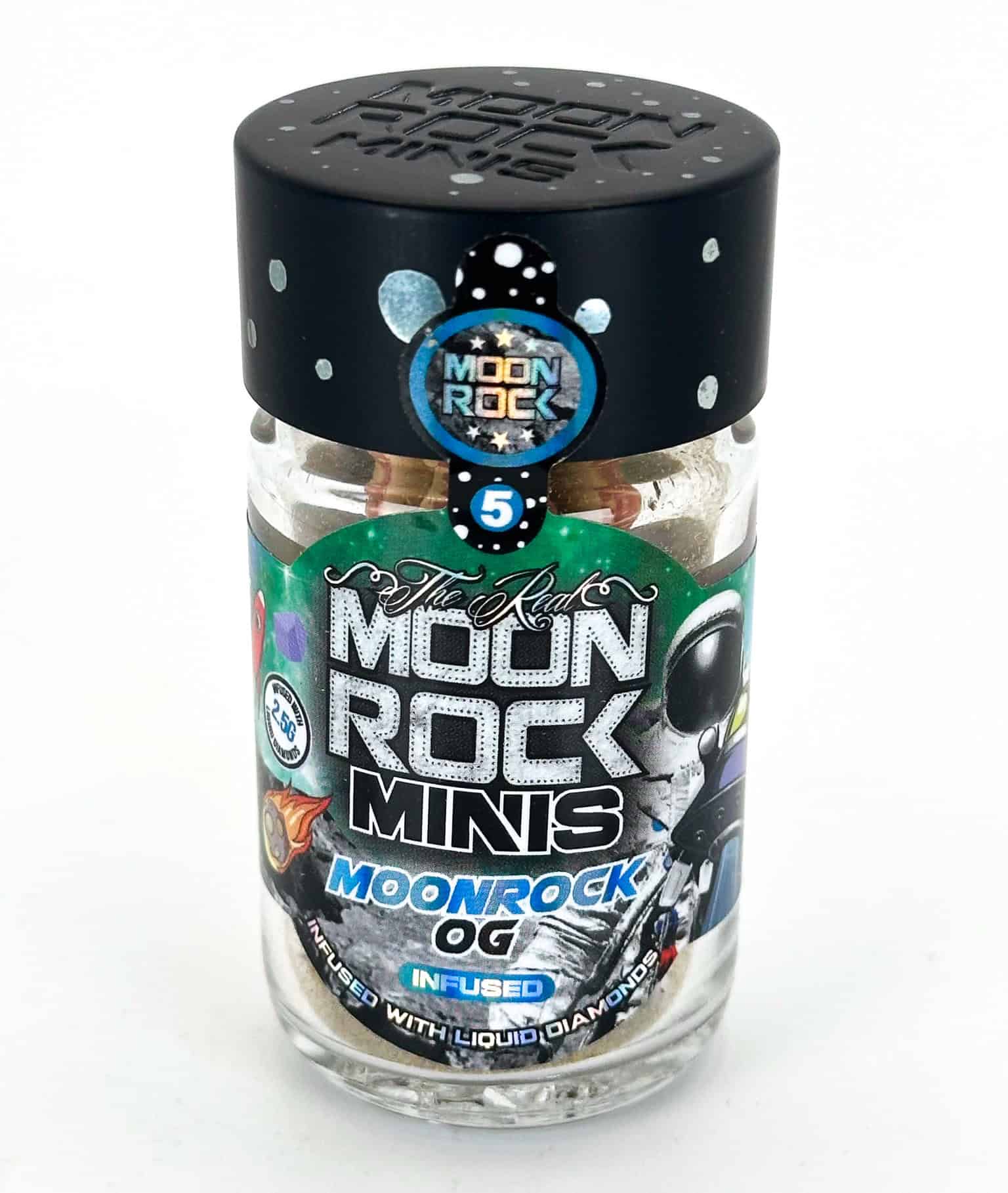 Moon Rocks Pre MoonRock Minis | Infused Prerolls | 5pk - Buddies NJ