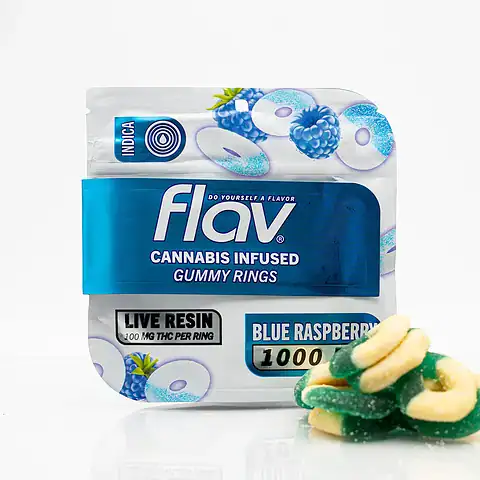 Flav Sour Belts + Gummy Rings | 10ct | 1000mg