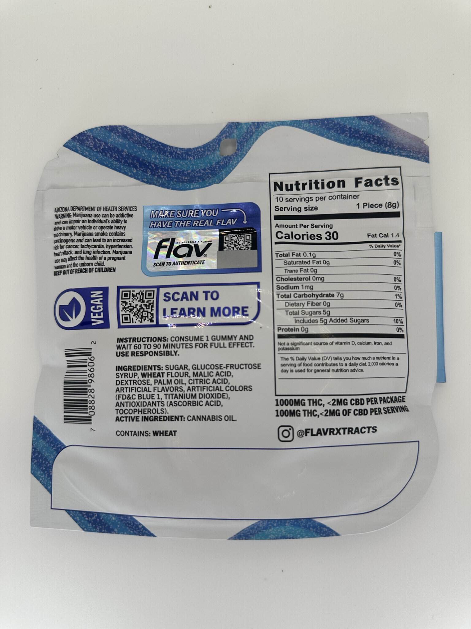 Flav Sour Belts + Gummy Rings | 10ct | 1000mg 3 Flav Sour Belts + Gummy Rings | 10ct | 1000mg - Image 3