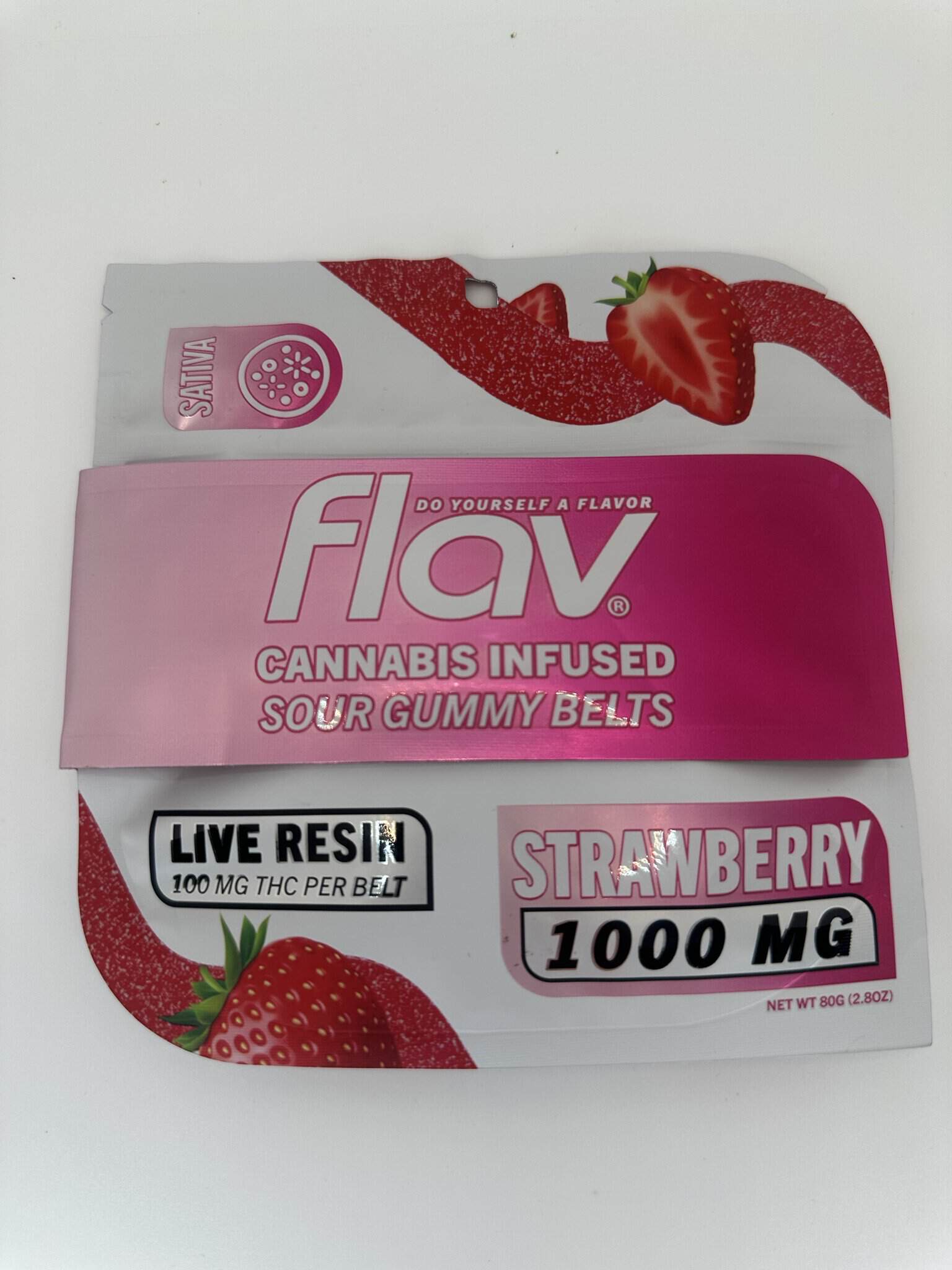 Flav Sour Belts + Gummy Rings | 10ct | 1000mg 5 Flav Sour Belts + Gummy Rings | 10ct | 1000mg - Image 5
